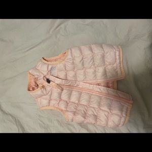 Infant North Face vest LAST POST BEFORE DONATION